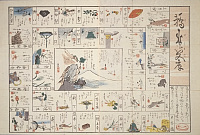 江のしま須こ六(双六、幕末期)