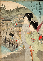 『江島、鵠沼、逗子、金沢名所図会』(風俗画報臨時増刊171号,明治31年〔1898〕8月発行)