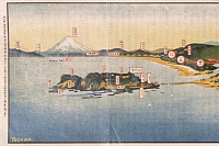 吉田初三郎「鎌倉江ノ嶋名所図絵」(大正6年〔1917〕発行)